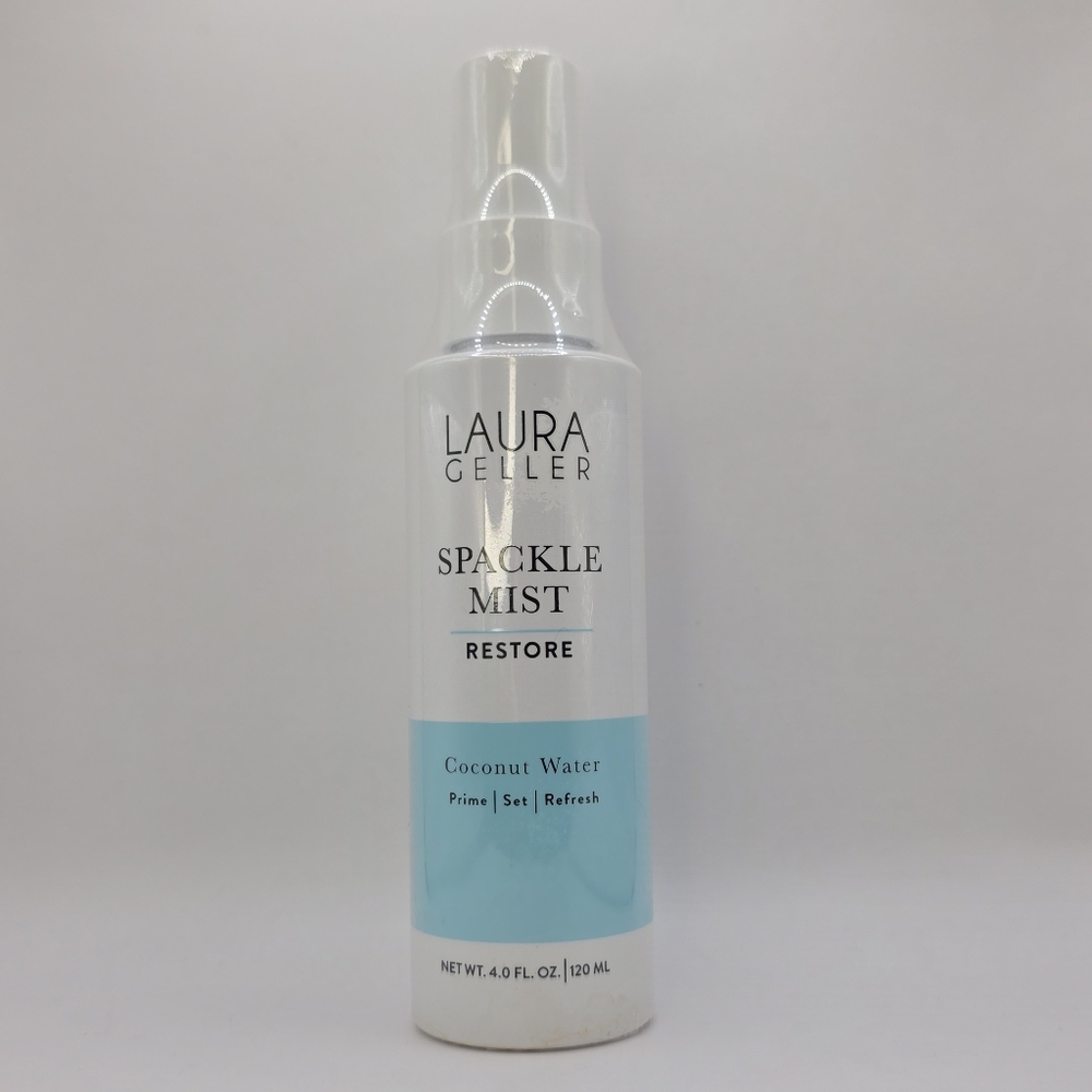 Laura Geller Spackle Mist Restore Coconut Water Sealed